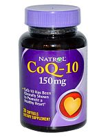 Co-Q10 150 mg - 30 капсул (Natrol)