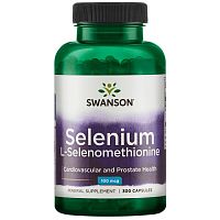 Selenium L-Selenomethionine 100 мкг (Селен) 300 капсул (Swanson)