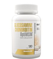 Glucosamine Chondoitin + OptiMSM 120 капсул (Maxler)