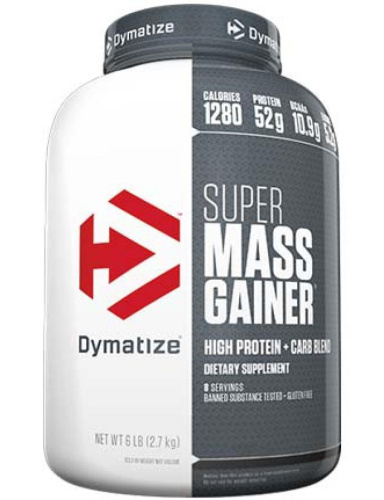 Super Mass Gainer 2720 г - 6lb (Dymatize)