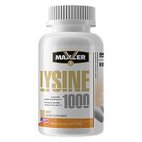 Lysine 1000 мг (Лизин) 60 таблеток (Maxler)