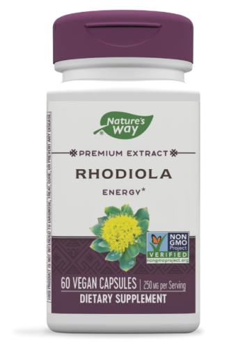 Rhodiola 250 mg (Родиола 250 мг) 60 вег капсул (Nature's Way)