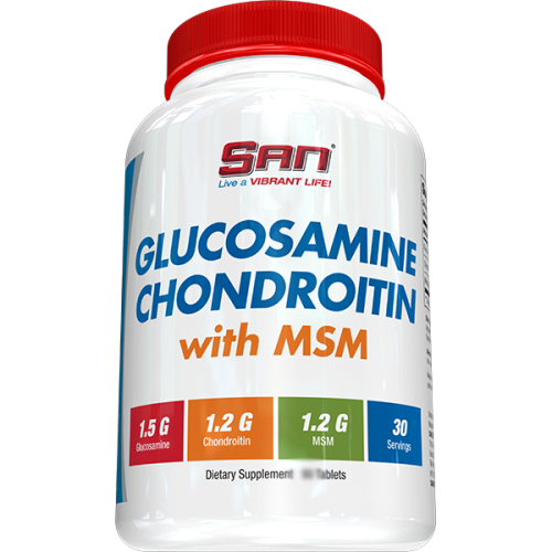Glucosamine Chondroitin MSM 90 таблеток (SAN) срок 04.22