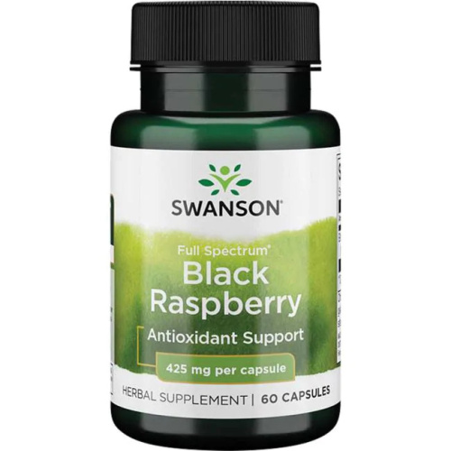 Full Spectrum Black Raspberry 425 mg (Черная малина) 60 капсул (Swanson)